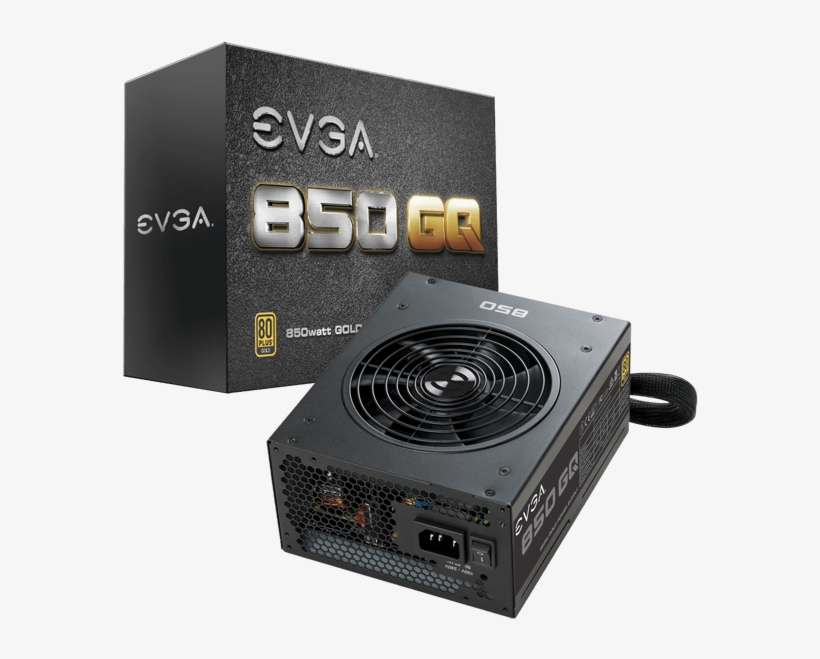 Evga 210 Gq 0850 V1 850 Gq, 80 Gold 850w, - Evga 650w 80 Plus Gold, transparent png download