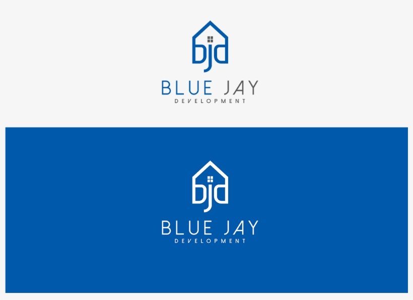 Elegant, Playful, Real Estate Logo Design For Blue - Graphic Design, transparent png download