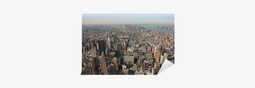 Bird Eye New York From Empire State Building Wall Mural - New York City, transparent png download