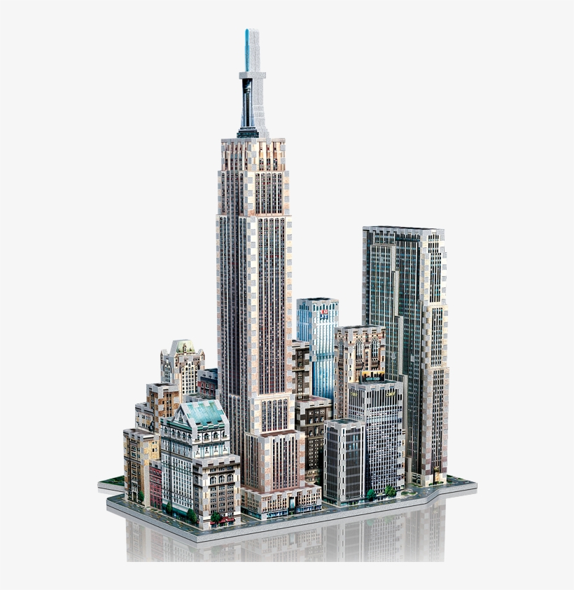 Midtown West 3d Puzzle From Wrebbit 3d - Wrebbit 3d Midtown West Puzzle, transparent png download