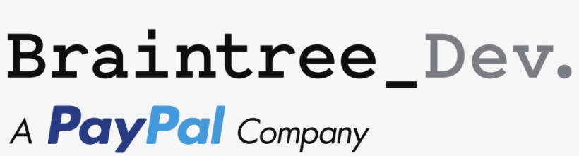 Bt Logo 1 Paypal Logo Png Transparent - Braintree Logo Png, transparent png download