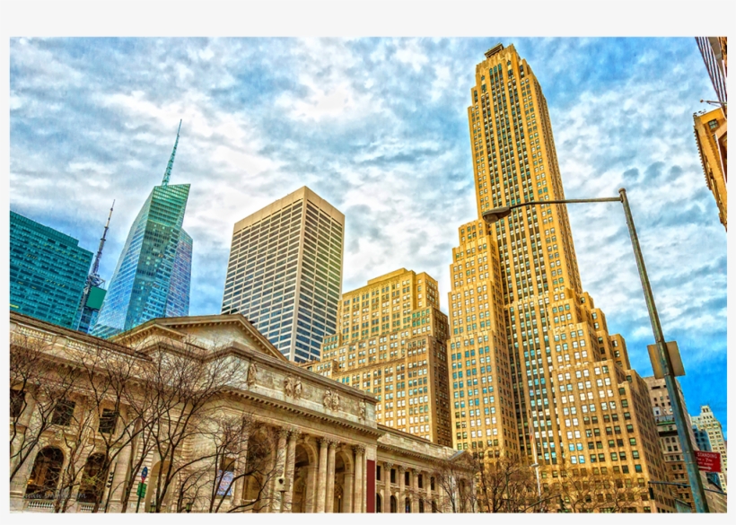 5th Avenue & Empire State Building - New York City, transparent png download