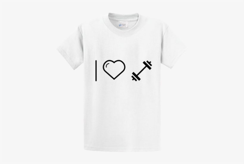 I Love Dumbells - Heart, transparent png download