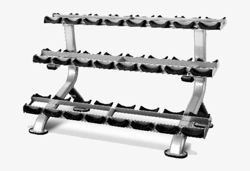 Bh L875 Dumbell Rack - 12 Pair Dumbbell Rack, transparent png download