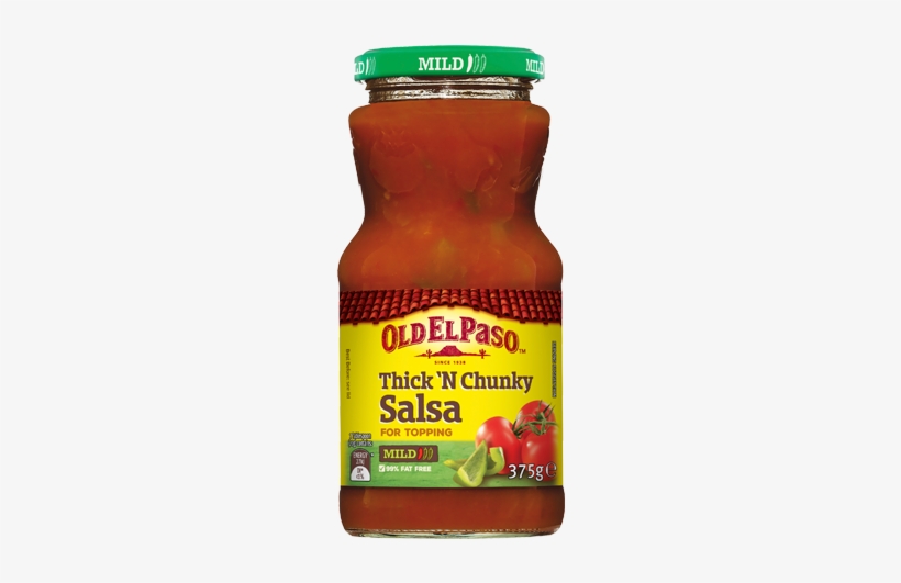 Mild Thick Chunky Salsa Old El Paso Chunky Salsa Dip Mild 312gms Transparent Png 800x450 Free Download On Nicepng
