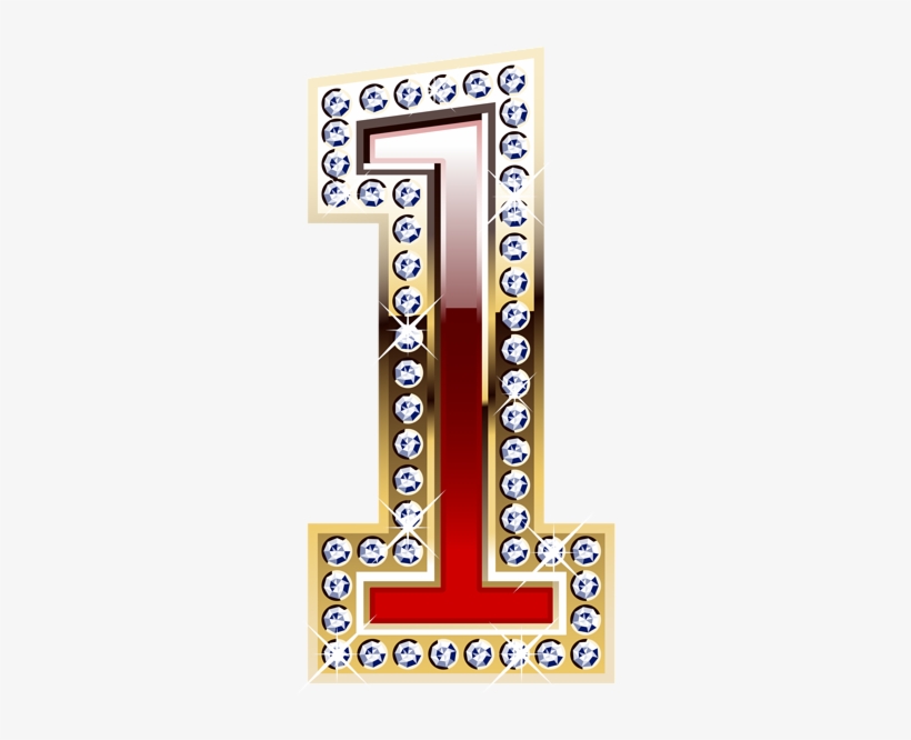 0, - Red And Gold Numbers, transparent png download