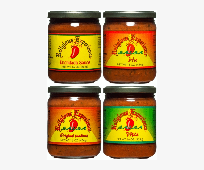 Religious Experience Salsa - Religious Experience Mild Salsa - 16 Oz Jar, transparent png download