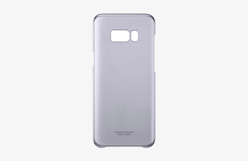 Samsung Galaxy S8 Plus Ef-qg955cvegww Clear Cover Violet - Official Samsung Galaxy S8 Plus Clear Cover Case -, transparent png download