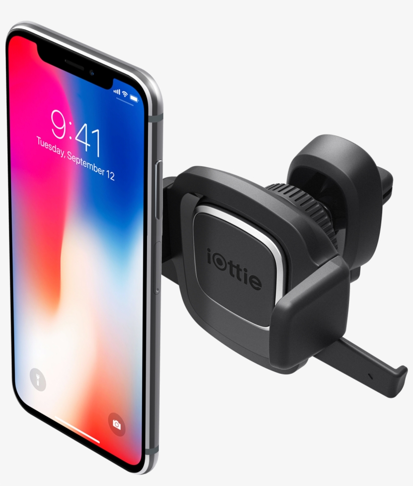 Iottie Easy One Touch 4 Air Vent Car Mount Holder Cradle - Iottie Easy One Touch 4 Air, transparent png download