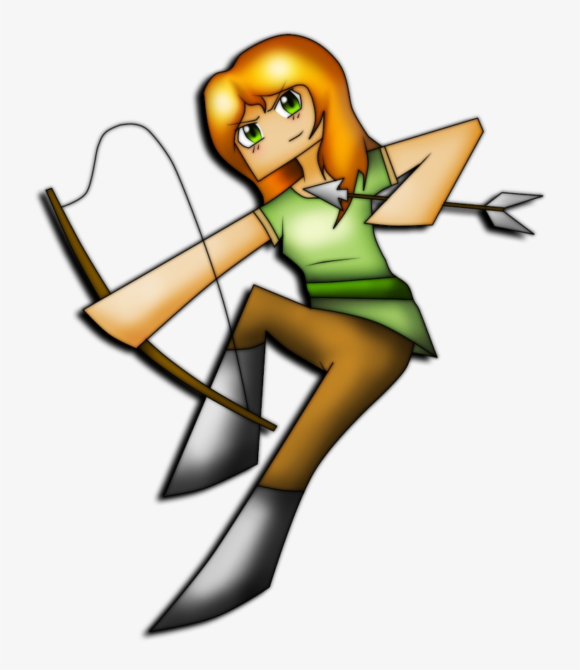 Alex Minecraft By Fable97 < By The Laws Of Physics - Skin Minecraft Alex Png, transparent png download