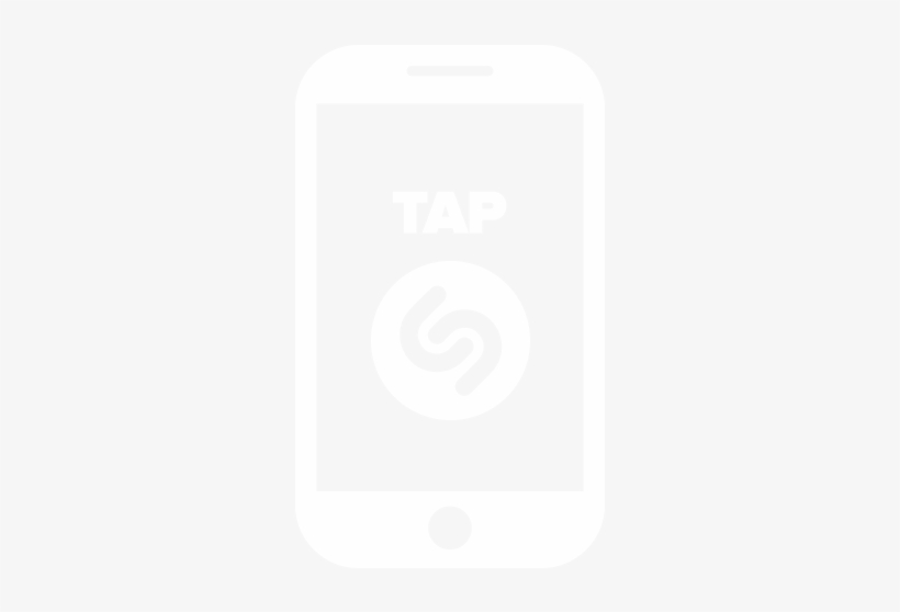Tap To Shazam - Mobile App, transparent png download