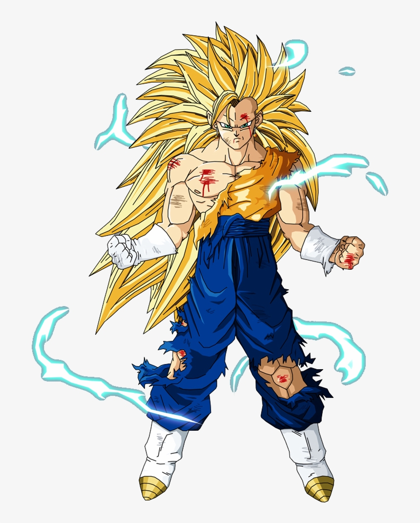 This Forum Has Been Archived - Super Saiyan 3 Vegito, transparent png download
