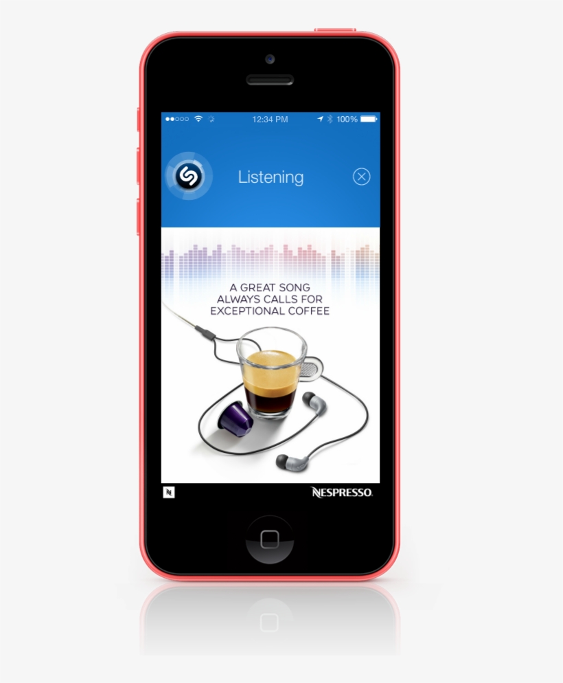 Prodigio Contextual Display Formats Shazam - Nespresso Shazam, transparent png download