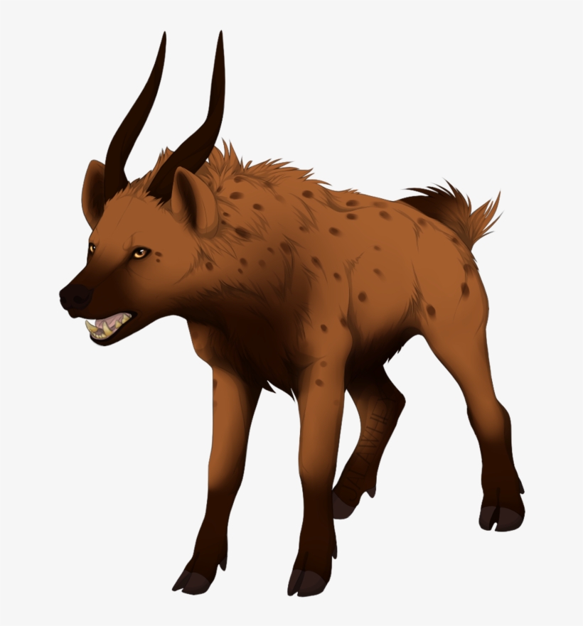 Ah Good, En Ne Cherchant Pas Avec “leucrocuta” Là , - Leucrocuta Mythical Creature, transparent png download
