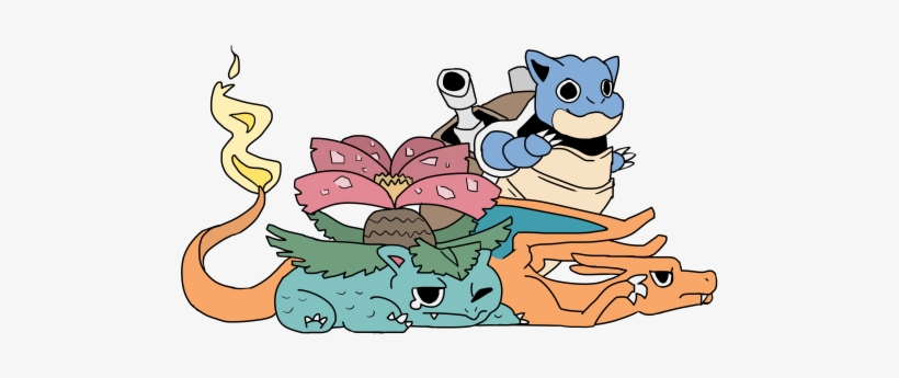 Giant Babies - Bulbasaur Ivysaur Venusaur Charmander Charmeleon Charizard, transparent png download