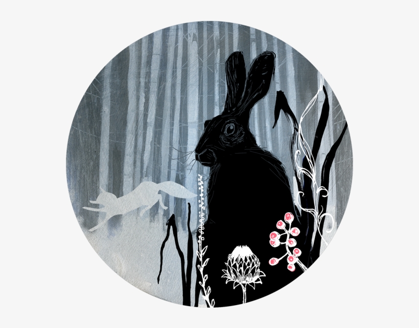 Winter Woodland Hare - Winter, transparent png download