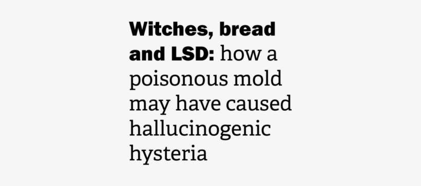 Witches, Bread And Lsd - Texto, transparent png download