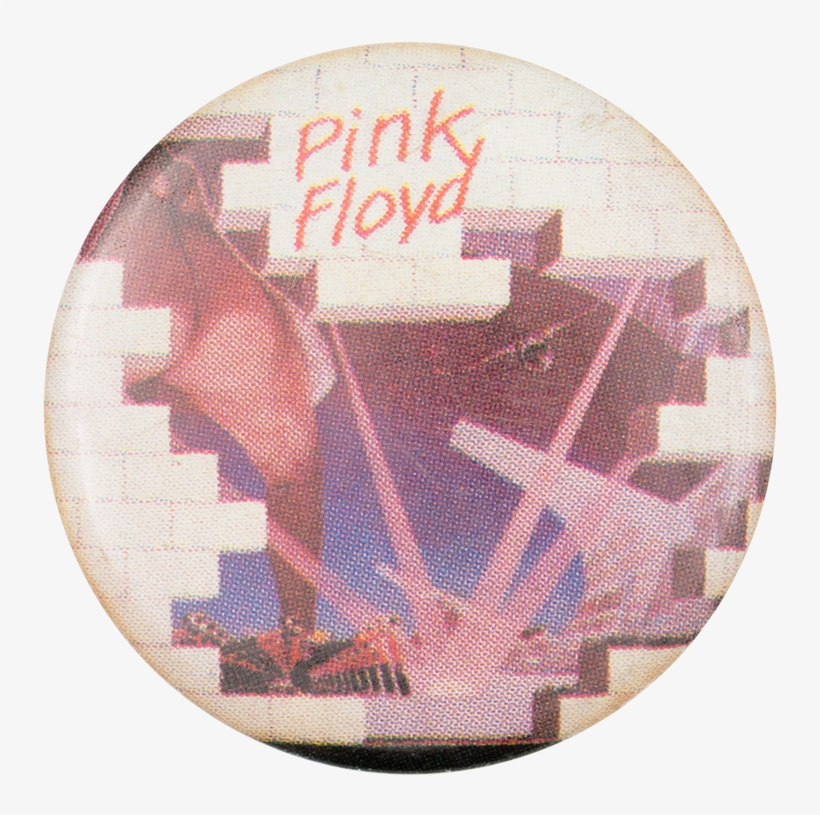 Pink Floyd The Wall Music Button Museum - Afiche Pink Floyd The Wall, transparent png download