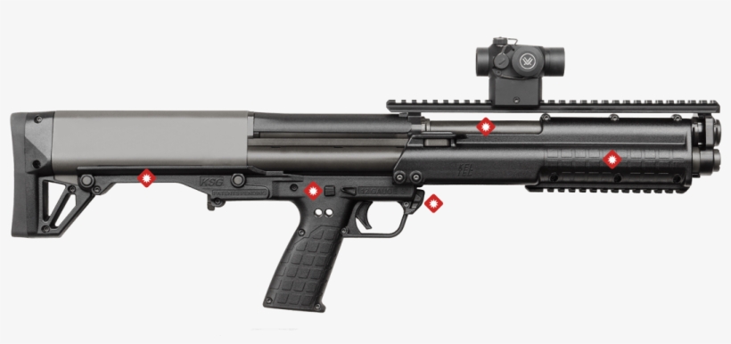 It Makes All Other Tactical Shotguns Obsolete - Kel Tec Ksg, transparent png download