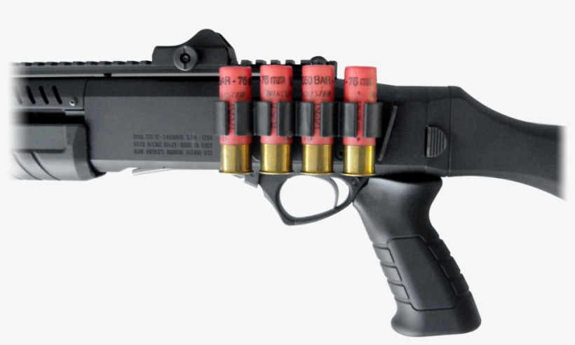 Fabarm Stf 12 Receiver Mount 4 Shot Shell Holder - Fabarm Stf 12 Accessories, transparent png download