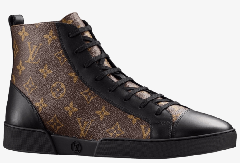 Louis Vuitton Match-up Sneaker Boot 'cacao' - Louis Vuitton Sneakers High, transparent png download