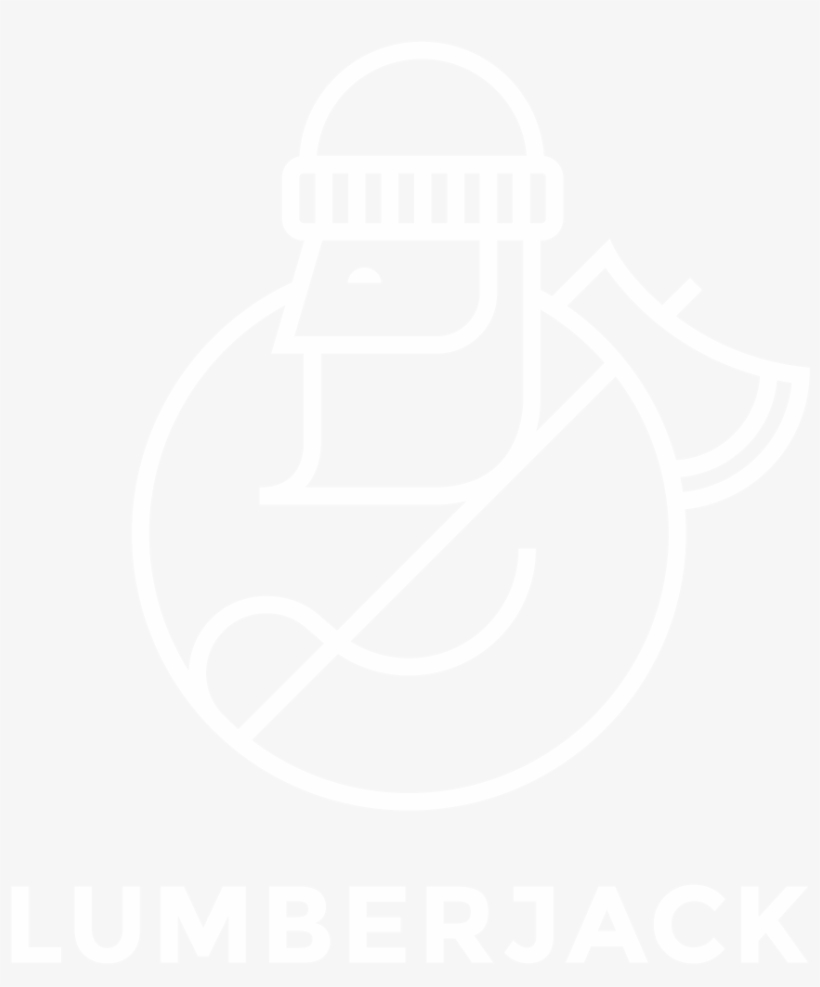 Lumberjack Logo - Illustration, transparent png download