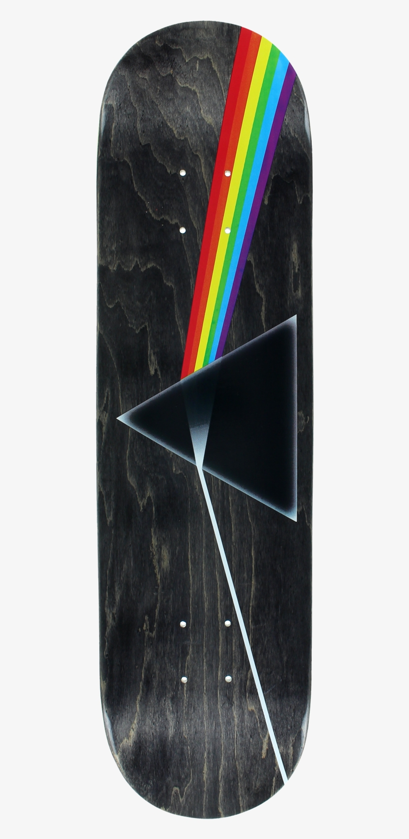 Habitat/pink Floyd Dark Side Of The Moon Skateboard - Habitat Deck Pink Floyd Darkside Of The Moon 8.0, transparent png download