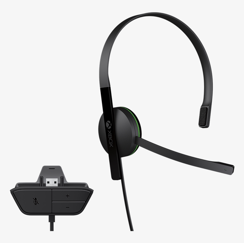 Xbox One Headset - Chat Headset Xbox One, transparent png download