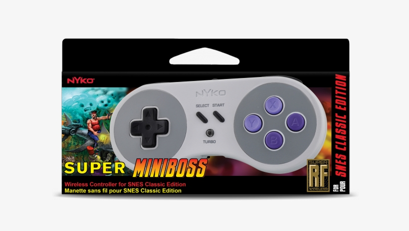 Nyko Has Announced The Super Miniboss, A Wireless Controller - Nyko Super Miniboss Wireless Controller For Super Nes, transparent png download