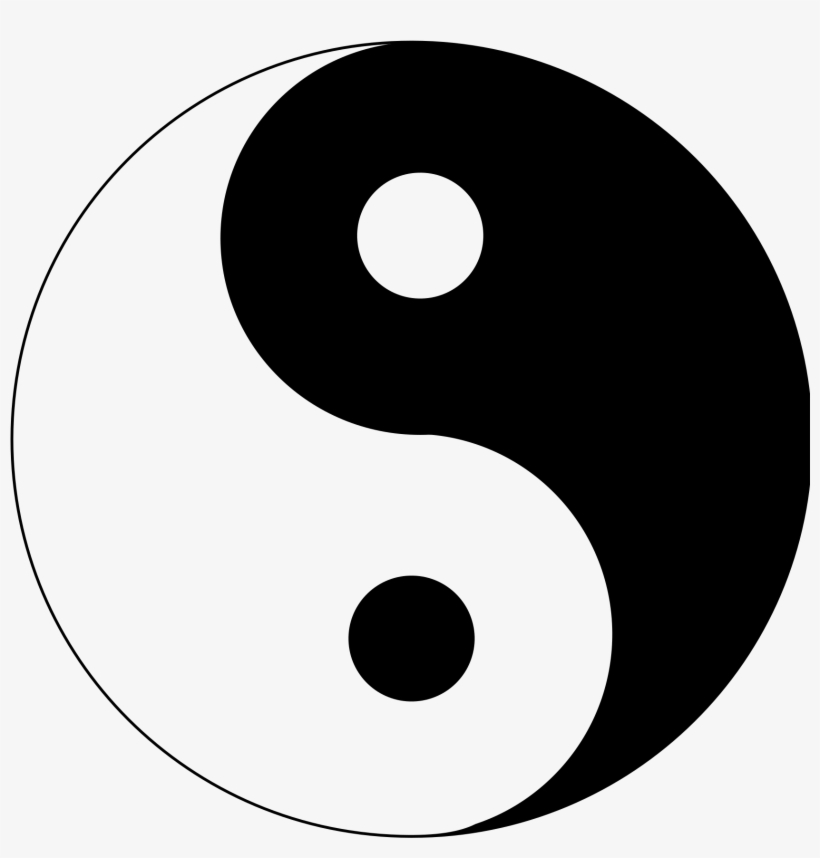 Big Image - Yin And Yang Clipart, transparent png download