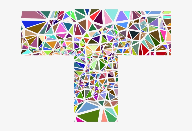 Cross Clipart Stained Glass - Clip Art, transparent png download