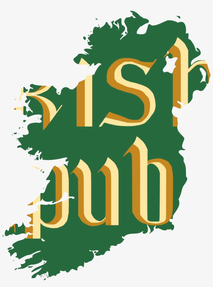Flag Map Of The Irish Republic - Irish Republic, transparent png download