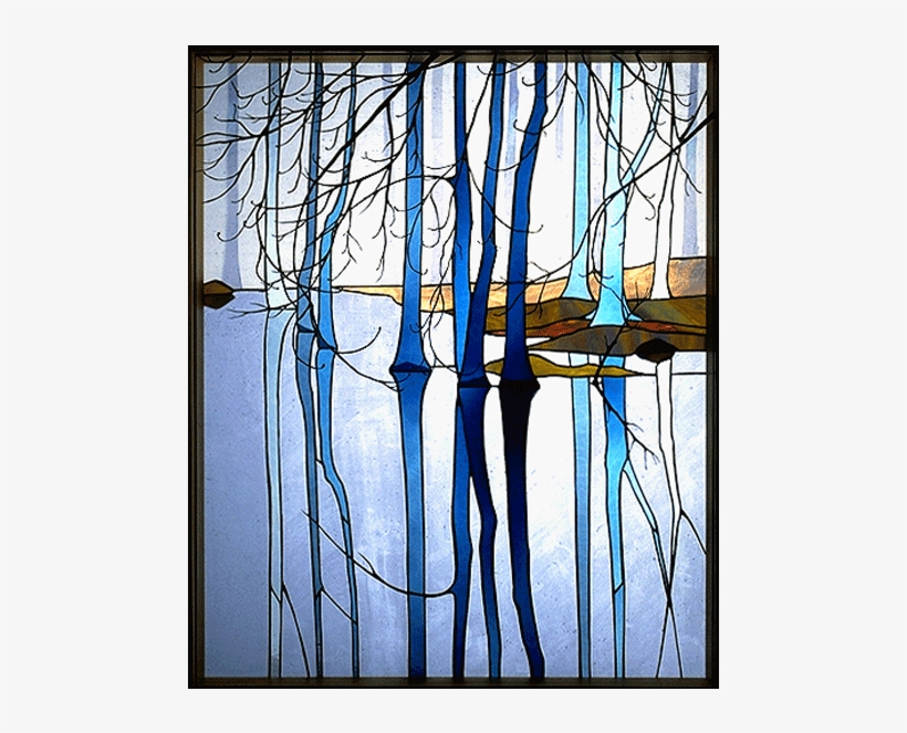 Winter Stained Glass Windows, transparent png download