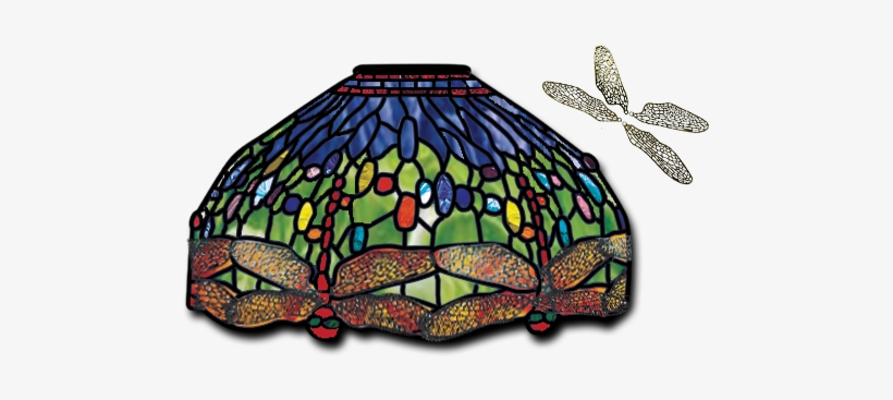 18 Inch Dragonfly W/filigree Lamp Pattern - Inch, transparent png download