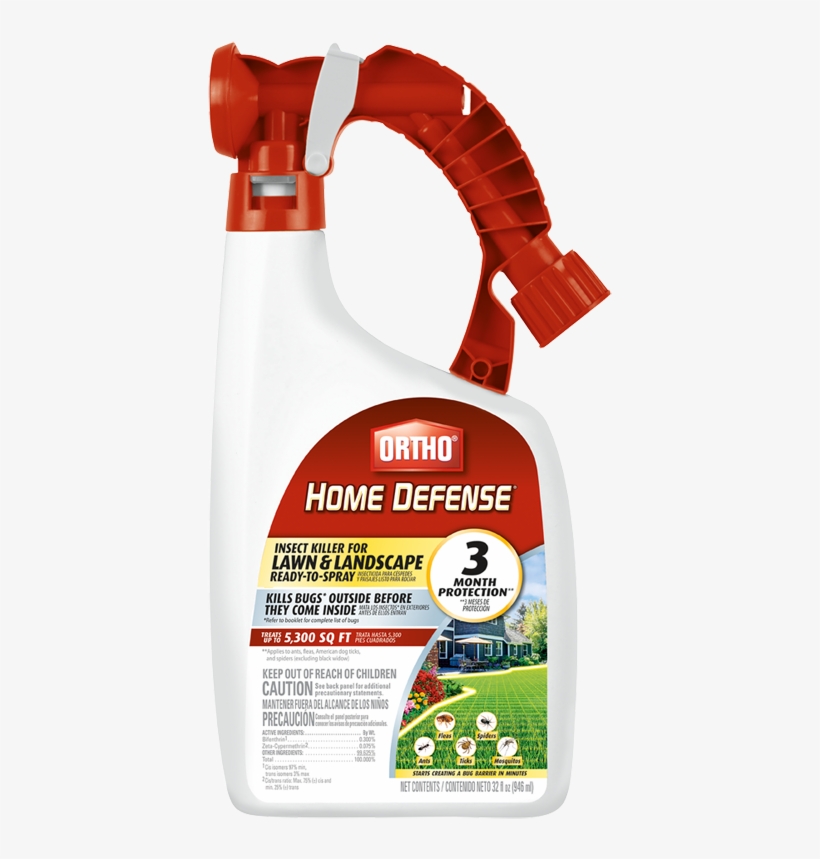 Ortho® Home Defense® Insect Killer For Lawn & Landscape - Ortho Bug B Gon Spray, transparent png download