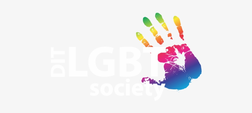 Dit Lgbt Society - Hand Print, transparent png download