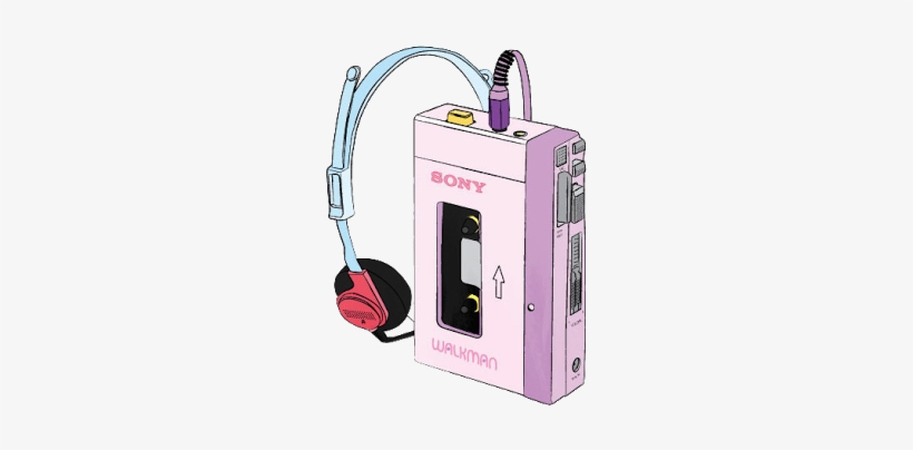 Mp3 Sticker - 80's Walkman, transparent png download