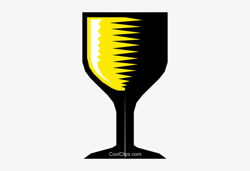 Chalice Royalty Free Vector Clip Art Illustration - Wine Glass, transparent png download