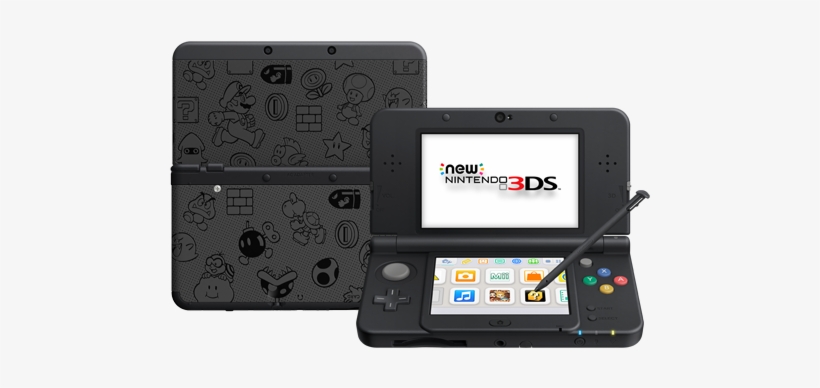 Png - New 3ds Mario Black Edition, transparent png download