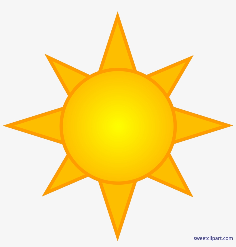 Yellow Sun Symbol, transparent png download