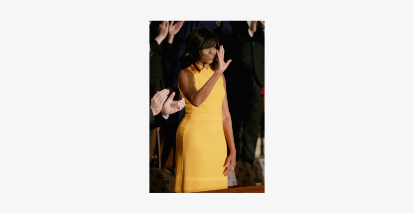 Flotus Happy Birthday, Michelle Obama - Vestido Vogue Michelle Obama 2013, transparent png download