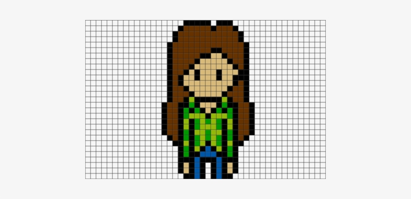 Gravity Falls Perler Beads Wendy, transparent png download