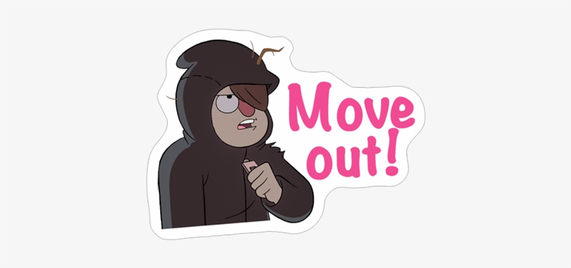 Viber Sticker «gravity Falls» - Sticker, transparent png download