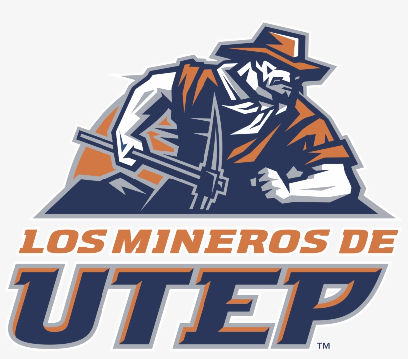 Utep Miners Logo Png Transparent - Los Mineros De Utep, transparent png download
