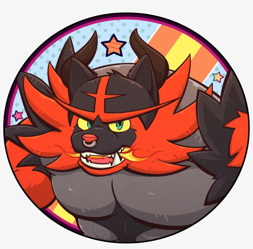 Pokemon Icon Incineroar - Incineroar And Feraligatr, transparent png download