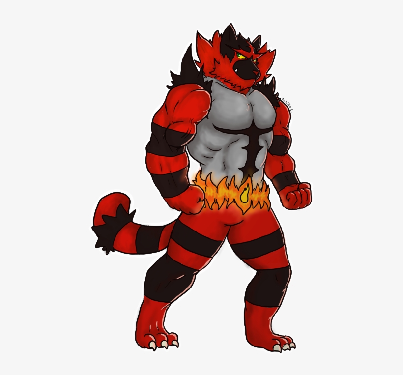 Incineroar - Cartoon, transparent png download