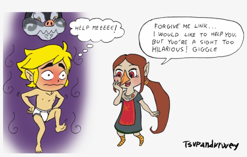 Toon Link Haunted - Toon Link Underwear, transparent png download