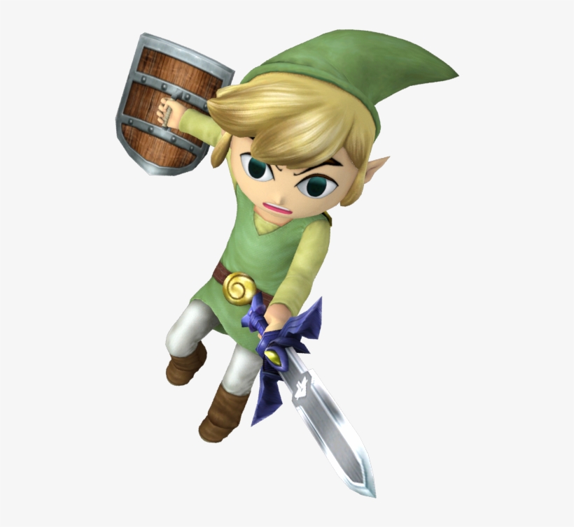 The Final Of The Three Cosmetic Sets I Made For Toon - Toon Link Render, transparent png download
