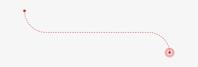 Divider To Right - Coquelicot, transparent png download