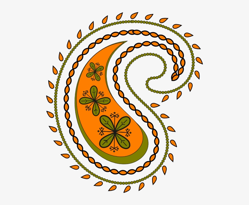 Image Freeuse Download New Clip Art At Clker Com Vector - Paisley Clip Art, transparent png download